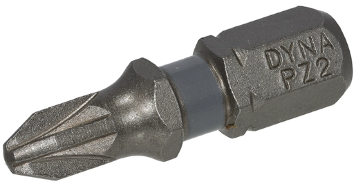 Schroefbit 25 mm - PZD-2-bits van DYNAPLUS