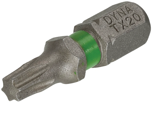 Schroefbit 25 mm - Torx TX-20-bits van DYNAPLUS