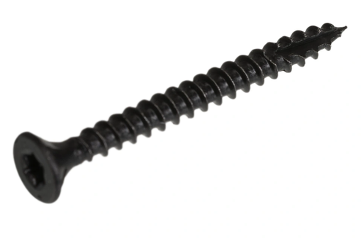 [HOE-6904.20.14040] Zwarte houtschroef met platte kop 4 x 40 mm TX-20 BLACKLINE